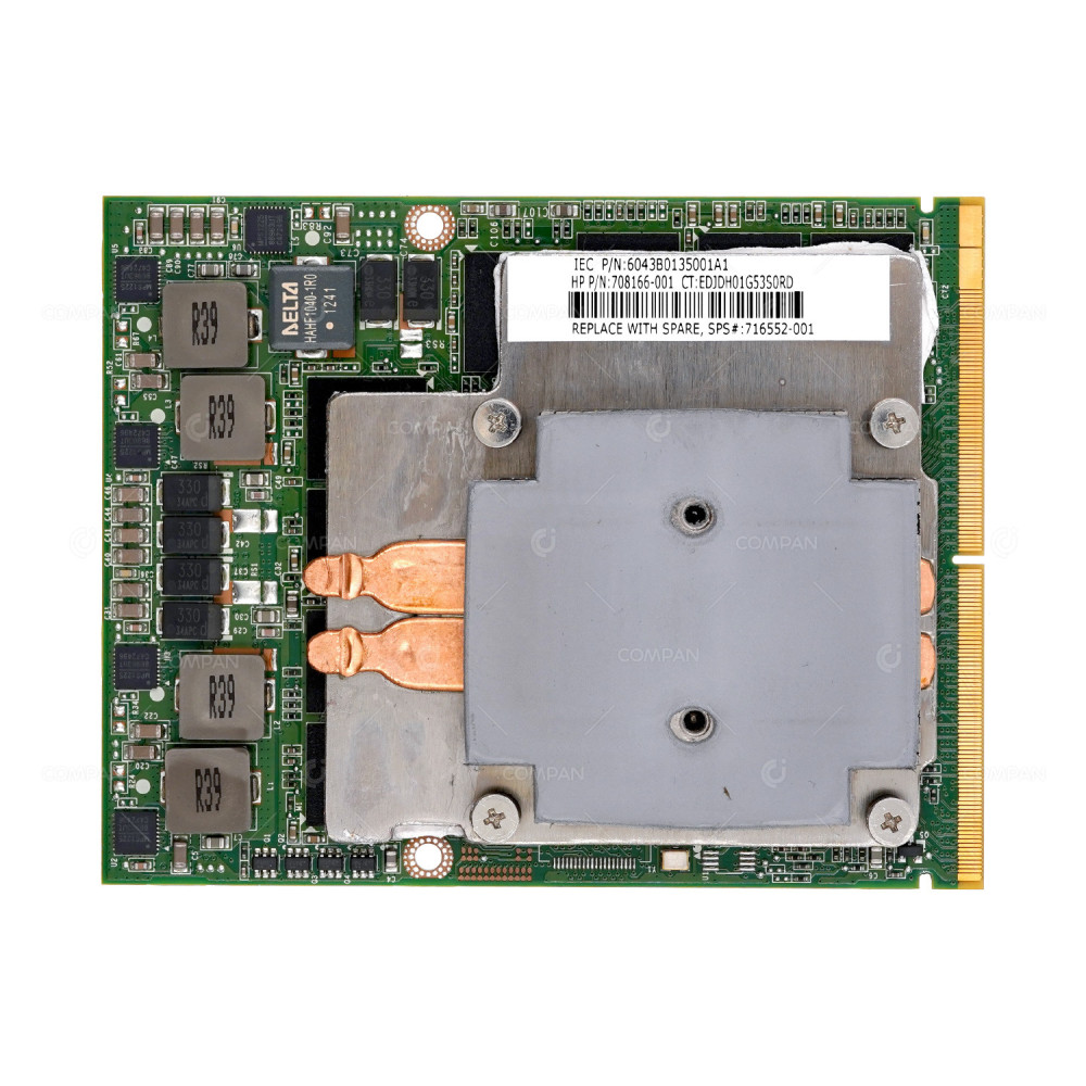 716552-001  HP X3 RITAI Q3000M GRAPHICS ACCELERATION CARD FOR PROLIANT WS460C G9